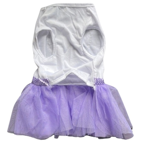 Feel like Royalty:Small Dog Purple Princess Dress-Must-Have for Pup Fashionistas - Picture 3 of 3